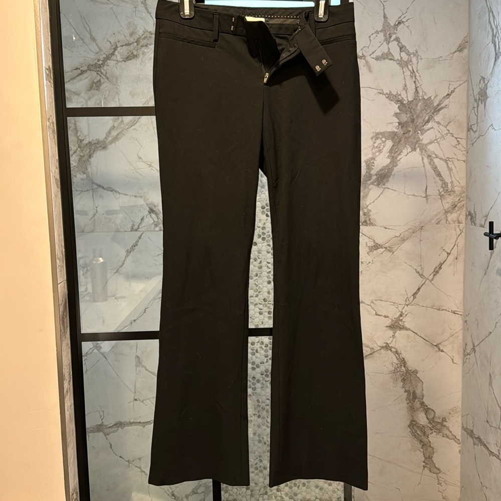 Gap modern boot cut black pants size 0R